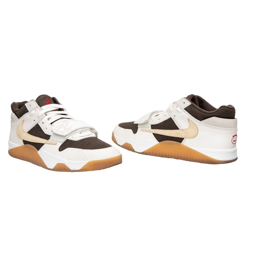 Nike Air Jordan Travis‎ Scott Jumpman Jack Sail Brown Gum FZ8117-100 US 12